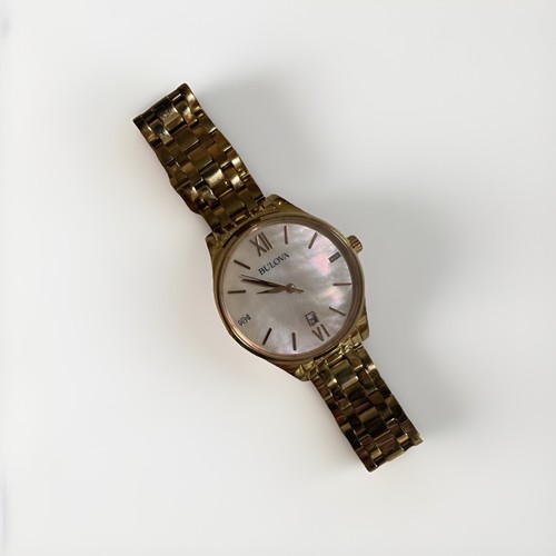 Bulova women gold tone - women's,