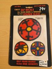 VINTAGE 1972 Timely Saf-Decals