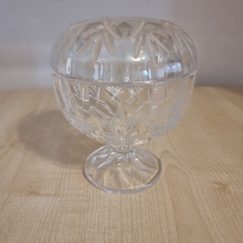 Vintage pressed glass crystal - vintage,