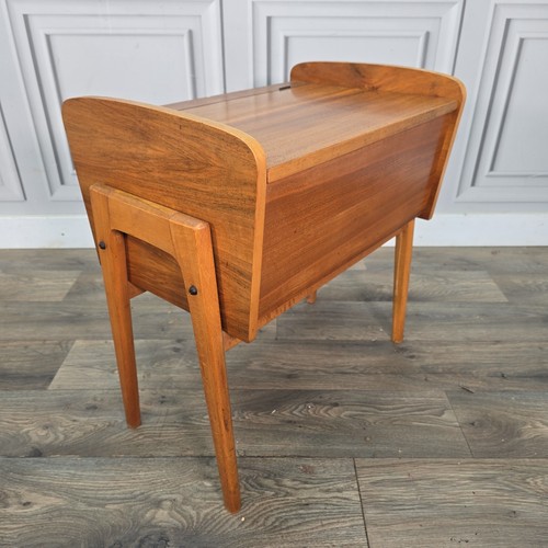 Vintage sewing box table - vintage,