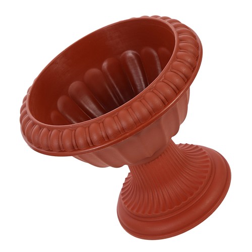 Plastic urn planter garden - plastic,