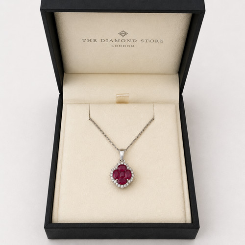 18k white gold - white, diamond