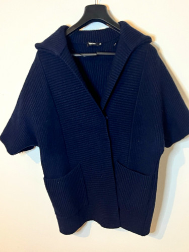 Turnover navy 100 merino wool - merino,