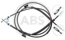 Handbrake cable Disc Brake K13456 A.B.S. for VOLVO C30 C70 II Convertible S40 II