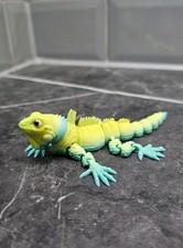 Flexi Iguana Articulated Fidget Toys 3D printed Gift