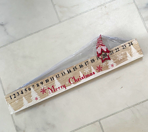 Wooden christmas advent - wooden,