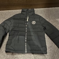 Kids Abercrombie Coat Navy medium 
