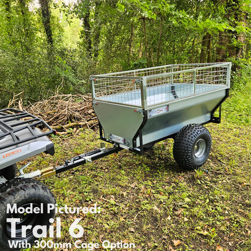Quad atv tipping trailer farm - tipping,