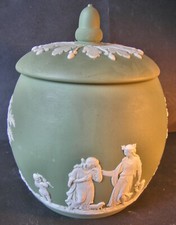 WEDGWOOD SAGE GREEN JASPERWARE