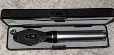 Keeler Pocket Ophthalmoscope AA Battery Handle & original Case batteries include