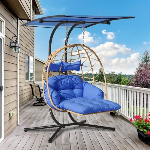 Double egg chair patio hanging - double,