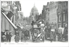 Fleet Street London c1905 St
