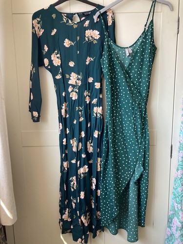 Green set asos polka - set,