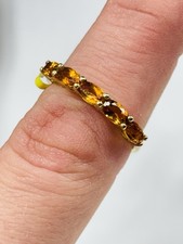 TJC gilded silver and citrines