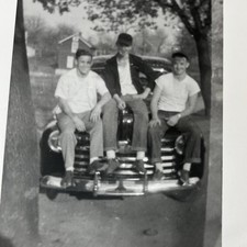 Vintage Photograph Greaser