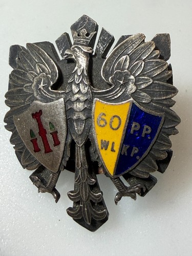 Vintage polish eagle badge - vintage,