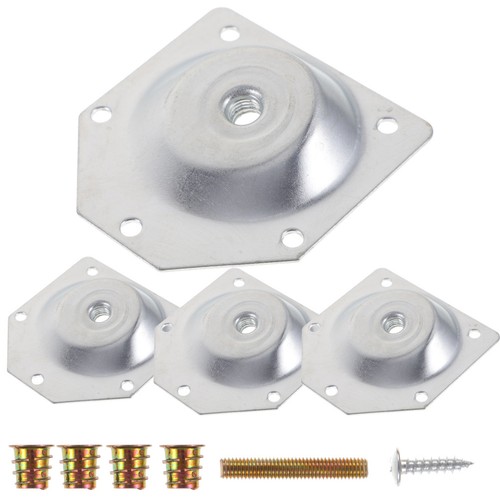 Pcs leg fixing plate angled - 4,