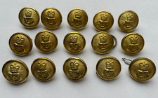 15 x Royal Navy Buttons 2.2cm
