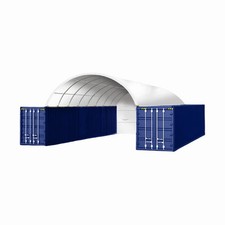 20x40 Container Shelter Canopy