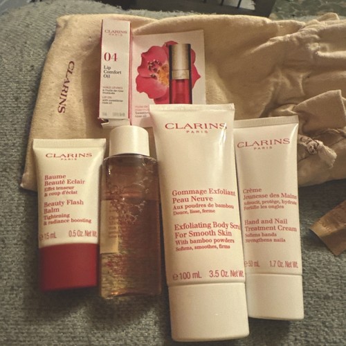 Clarins set organic bag 5 - organic,