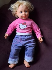 Smoby Rosie 61cm  Girl Doll With Hello Kitty Outfit