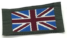 British Military Issue Union Jack Flag Uniform Patch