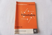 Oct 1963 Bristol Omnibus Bus