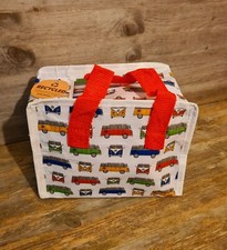 Volkswagen Camper Van Lunch Bag Packed Lunch Box School Bag Handles Tote NEW
