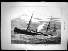 Antique Old Print The