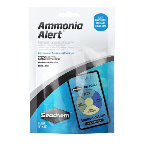Seachem ammonia alert test - seachem,