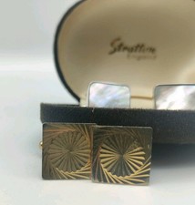 2× Vintage Stratton Cufflinks