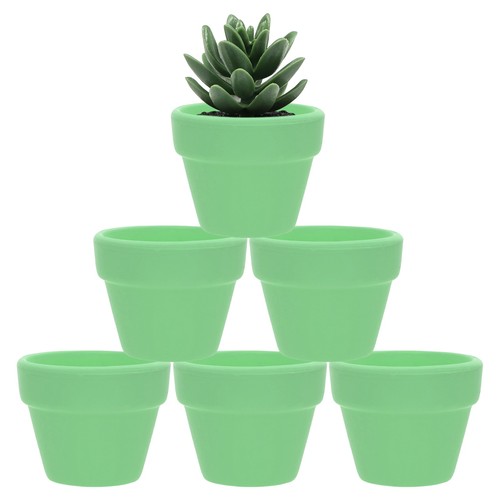 Pack mini terracotta pots - 6-pack,