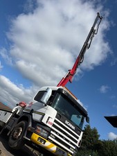 Scania 94d Accident unit Hiab