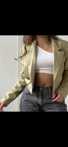 Zara style olive green blazer - zara,