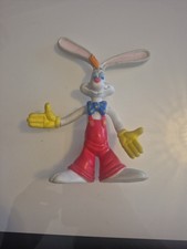Vintage 1987 Who Framed Roger Rabbit Bendy Figure Toy Disney Amblin ⭐️