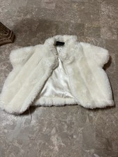 Girl's White Furry Winter
