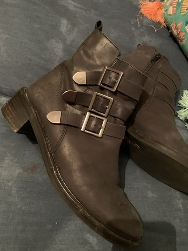 Superdry leather boots - leather,