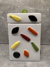 Vintage Ceramic Wine Gums Jar, Kitchen Storage With a Sweet Colourful Twist