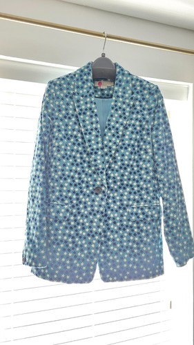 Blue boden blazer jacket size