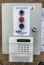 Water sump pump monitor alarm control panel +Cooper SD1+ speech dialler