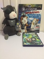 DVD G Force Soft Toy Blaster With Tag Operation Sticker Scene PB Book VGC