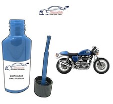 FOR TRIUMPH CASPIAN BLUE - JD PAINT TOUCH UP KIT 30ML MOTORBIKE BIKE SPRINT