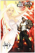 IRON AND THE MAIDEN #1 ◆ COVER C SIGNED BY MICHAEL TURNER W/COA ◆ ASPEN 2007