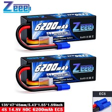 2x Zeee 4S LiPo Battery14.8V