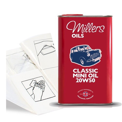 Engine oil top millers - engine, up