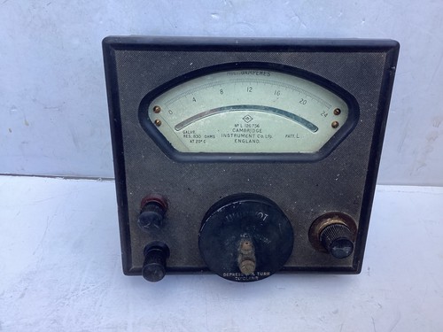 Vintage bakelite amp meter - vintage,