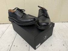 Grenson, Model “Victor”, Black Leather Derby Shoe, UK Size 7, RRP £520