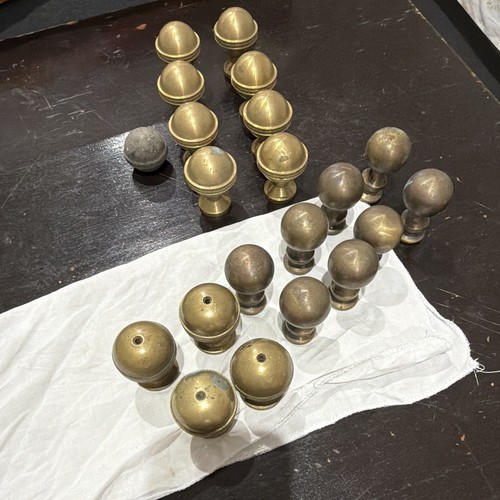 Antique original brass - original, bed