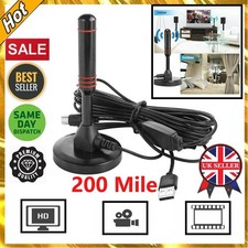 UK Best Portable TV Antenna Indoor Outdoor Digital HD Freeview Aerial Hot Sell