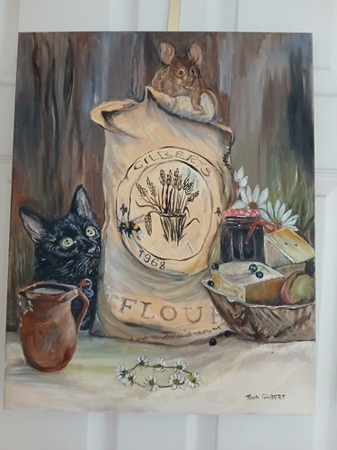 Original oil painting - oil, on
